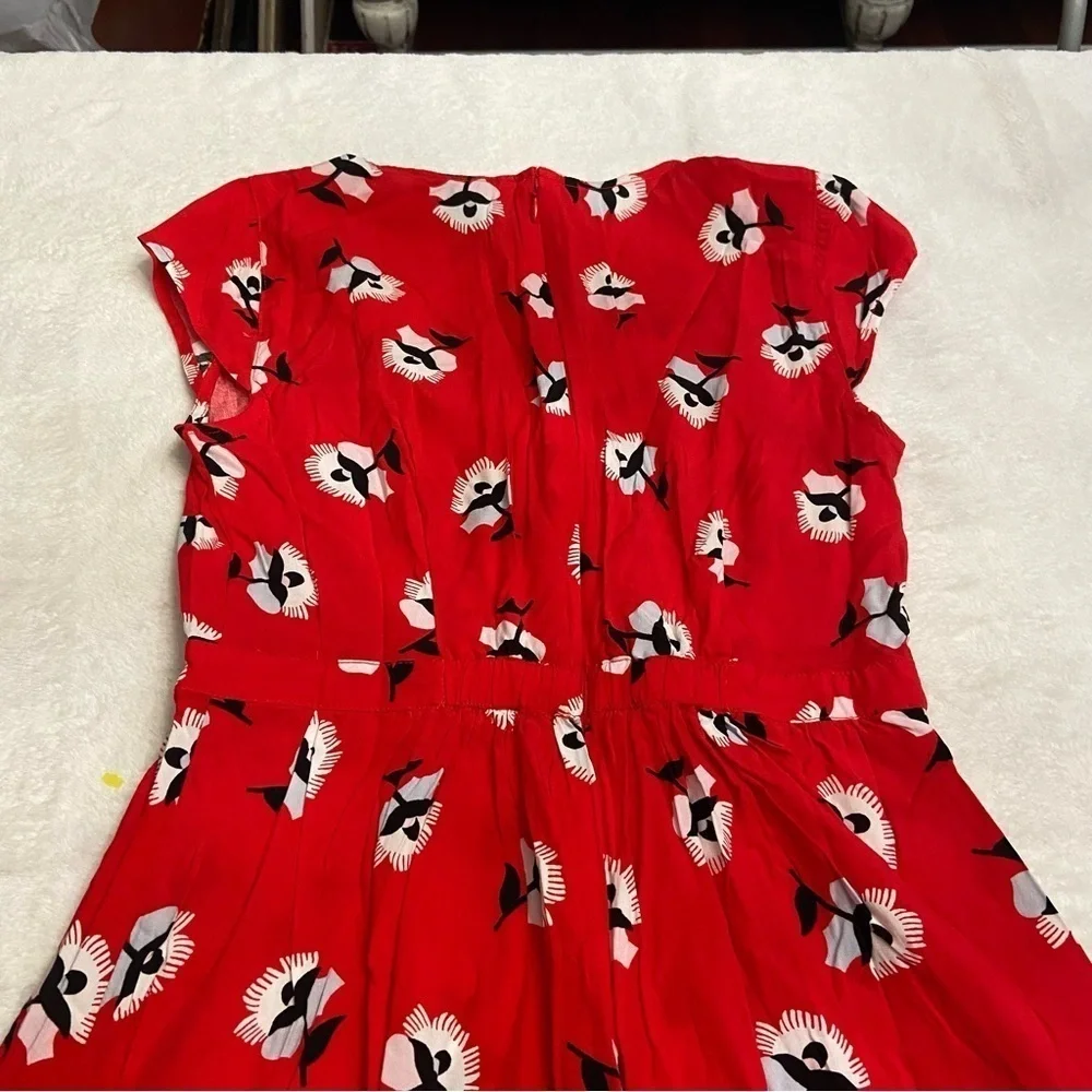 New! J.Crew Ruffle Front mini dress in dandelion floral nwt 28347
